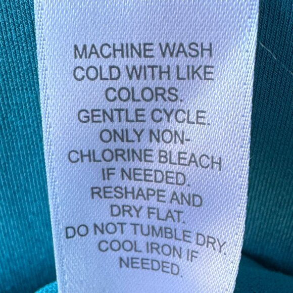 J. Jill Wearever Double-Face Jersey Elliptical A-Line Dress, Dragonfly, Size XL - Picture 8 of 8